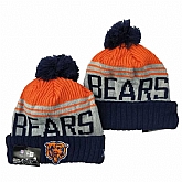 Chicago Bears Team Logo Knit Hat YD (4),baseball caps,new era cap wholesale,wholesale hats